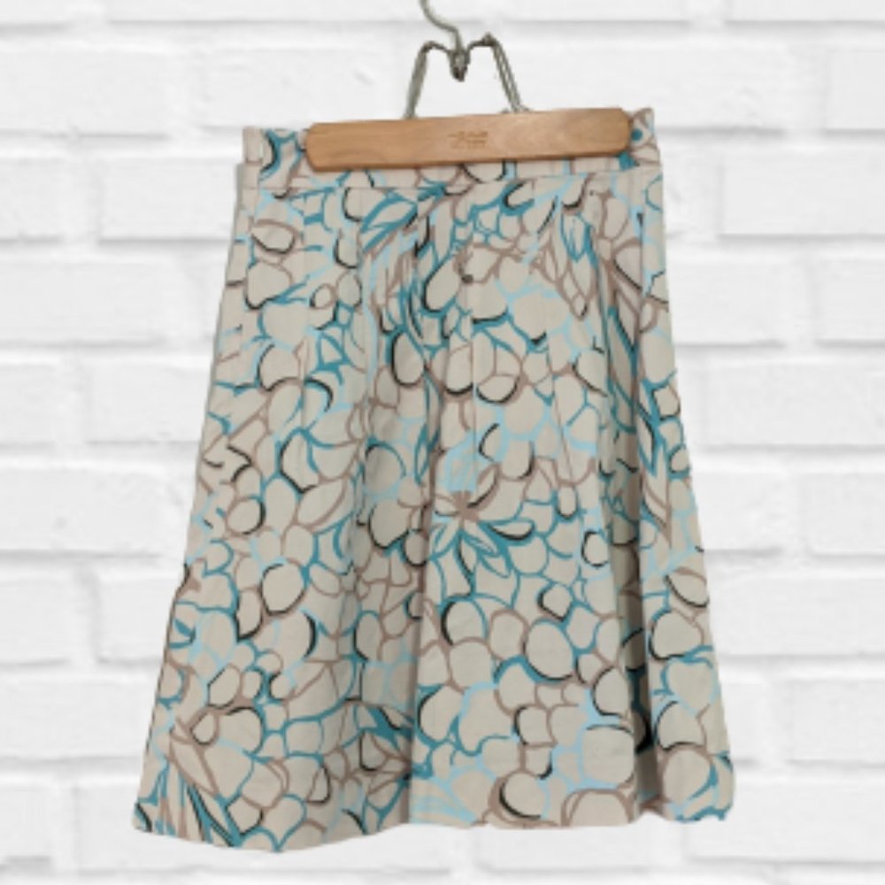 2/$25 Lilly Pulitzer Pleated Aline Skirt Beige 2